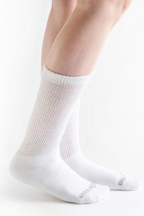Ultra Soft Loose Fit Diabetic Crew Socks, 3 pairs
