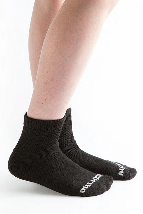Ultra Soft Loose Fit Diabetic 1/4 Crew Socks, 3 pairs - Image 2